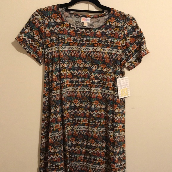 LuLaRoe Carly Dress High Low Size XXS - Picture 1 of 4